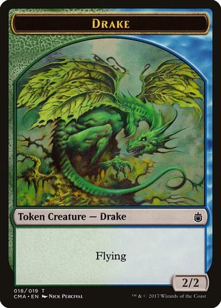 Drake Token (018) [Commander Anthology Tokens] | Magic Magpie