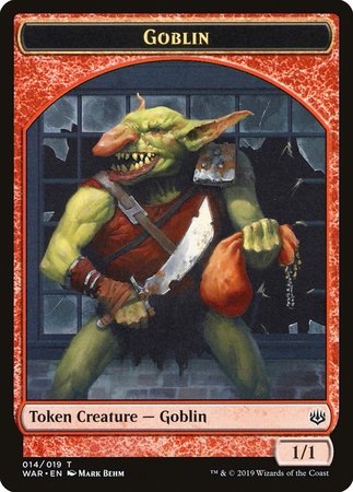 Goblin Token [War of the Spark Tokens] | Magic Magpie