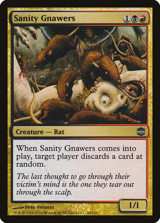 Sanity Gnawers [Alara Reborn] | Magic Magpie