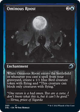 Ominous Roost [Innistrad: Double Feature] | Magic Magpie