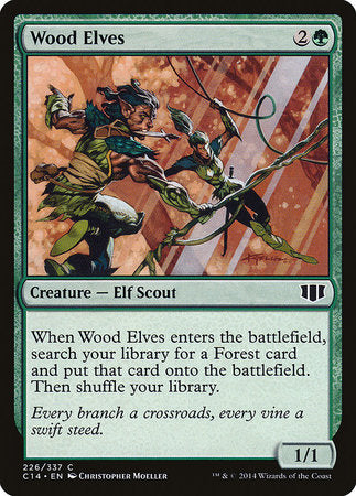 Wood Elves [Commander 2014] | Magic Magpie