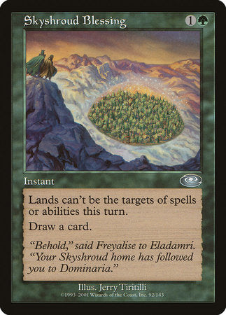 Skyshroud Blessing [Planeshift] | Magic Magpie