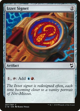 Izzet Signet [Commander 2018] | Magic Magpie