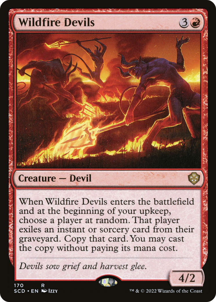 Wildfire Devils [Starter Commander Decks] | Magic Magpie
