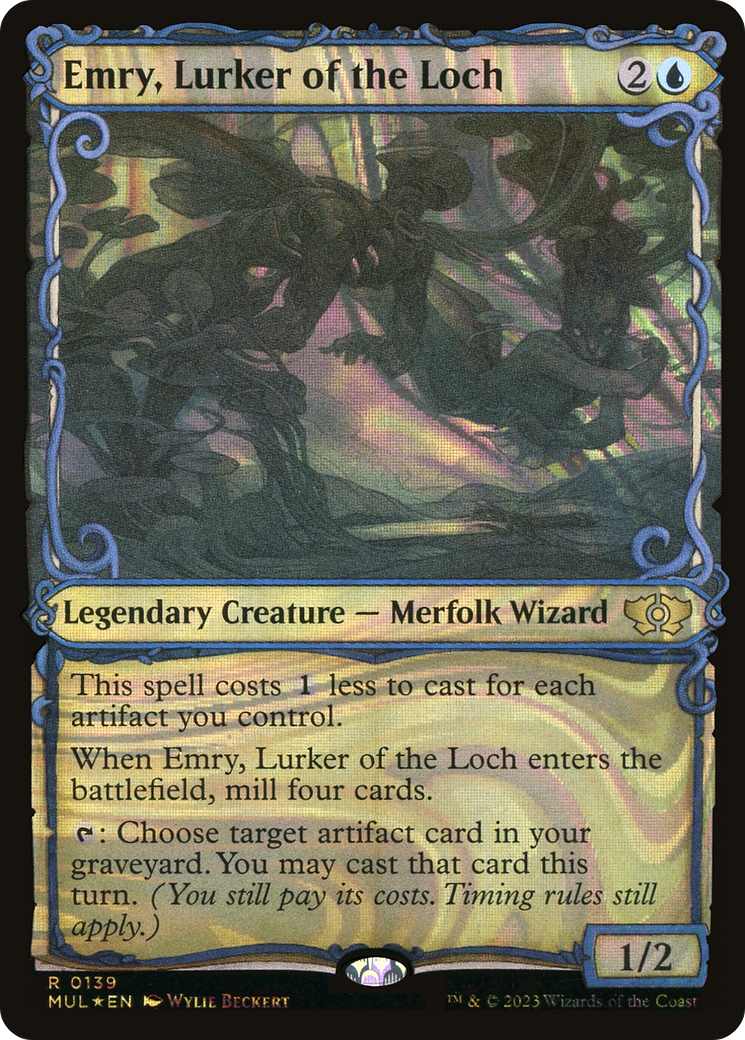 Emry, Lurker of the Loch (Halo Foil) [Multiverse Legends] | Magic Magpie