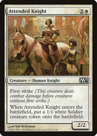Attended Knight [Magic 2013] | Magic Magpie