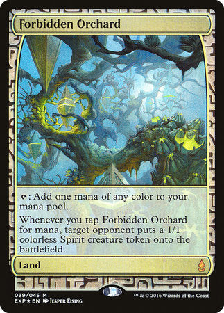 Forbidden Orchard [Zendikar Expeditions] | Magic Magpie