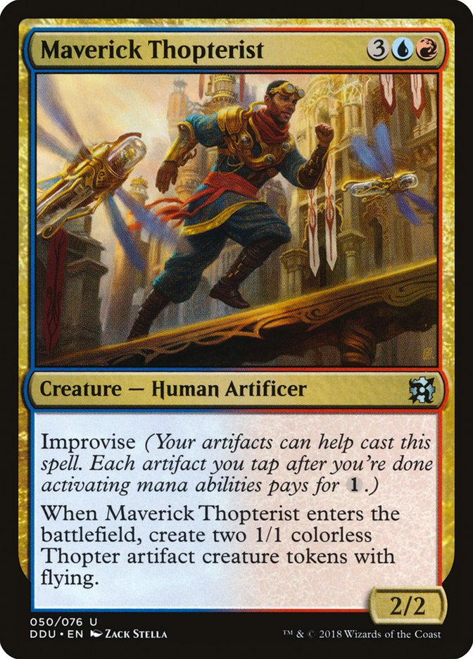 Maverick Thopterist [Duel Decks: Elves vs. Inventors] | Magic Magpie