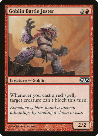 Goblin Battle Jester [Magic 2013] | Magic Magpie