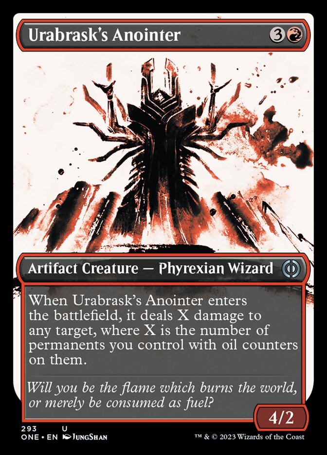 Urabrask's Anointer (Showcase Ichor) [Phyrexia: All Will Be One] | Magic Magpie