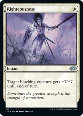 Righteousness [Jumpstart 2022] | Magic Magpie