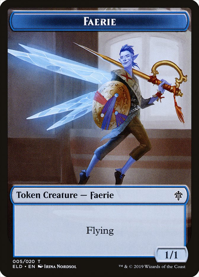 Faerie [Throne of Eldraine Tokens] | Magic Magpie