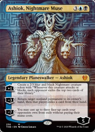 Ashiok, Nightmare Muse (Borderless) [Theros Beyond Death] | Magic Magpie