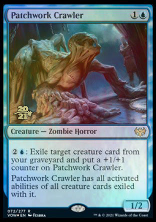 Patchwork Crawler [Innistrad: Crimson Vow Prerelease Promos] | Magic Magpie