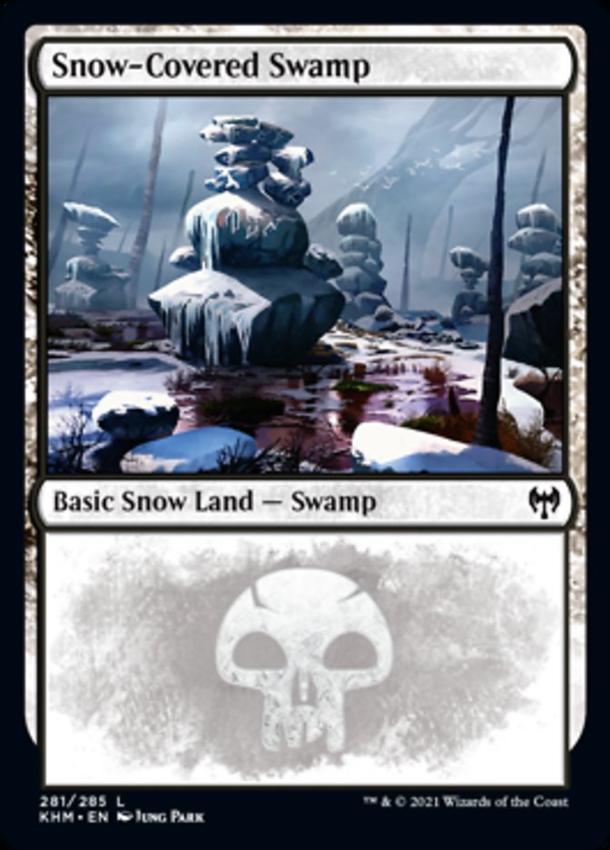 Snow-Covered Swamp (281) [Kaldheim] | Magic Magpie