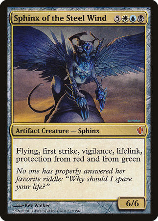 Sphinx of the Steel Wind [Commander 2013] | Magic Magpie