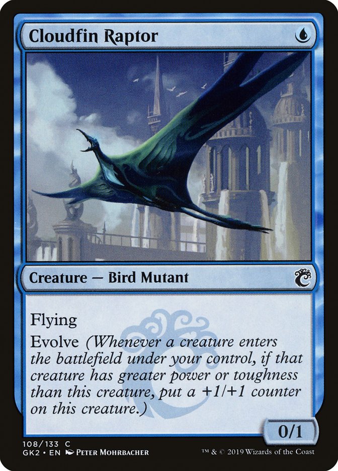 Cloudfin Raptor [Ravnica Allegiance Guild Kit] | Magic Magpie