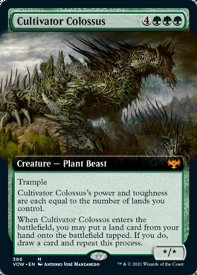 Cultivator Colossus (Extended) [Innistrad: Crimson Vow] | Magic Magpie