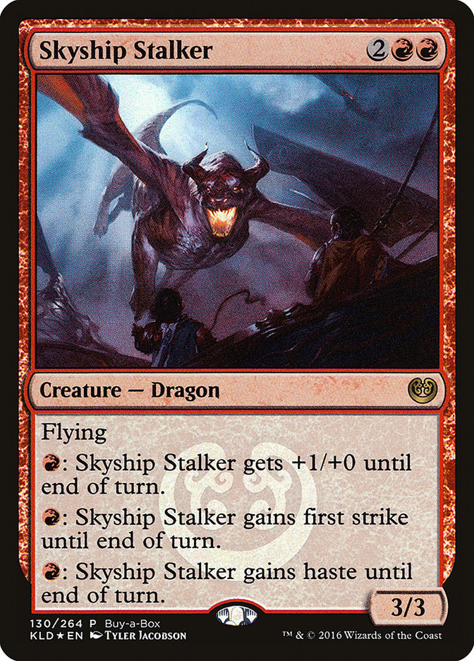 Skyship Stalker (Buy-A-Box) [Kaladesh Promos] | Magic Magpie