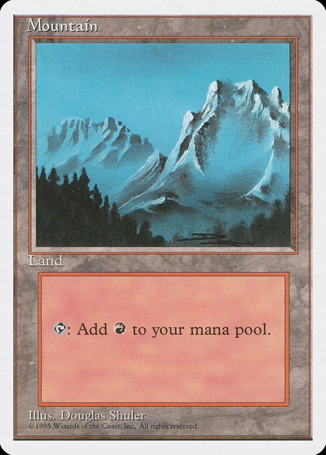 Mountain (374) [Fourth Edition] | Magic Magpie