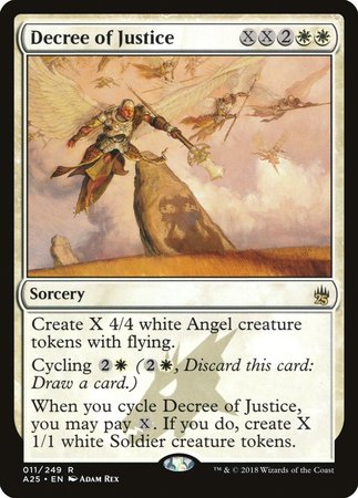 Decree of Justice [Masters 25] | Magic Magpie