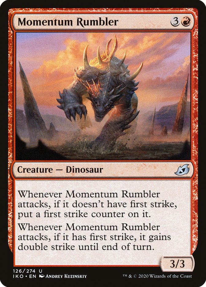 Momentum Rumbler [Ikoria: Lair of Behemoths] | Magic Magpie