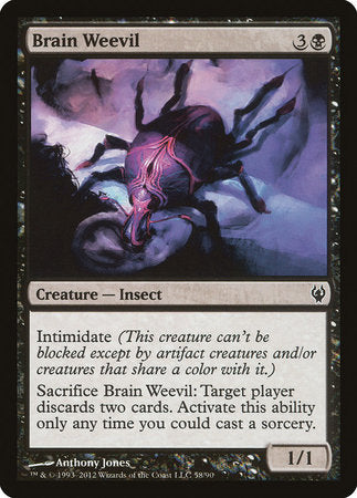 Brain Weevil [Duel Decks: Izzet vs. Golgari] | Magic Magpie