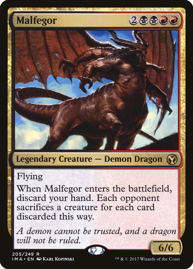 Malfegor [Iconic Masters] | Magic Magpie