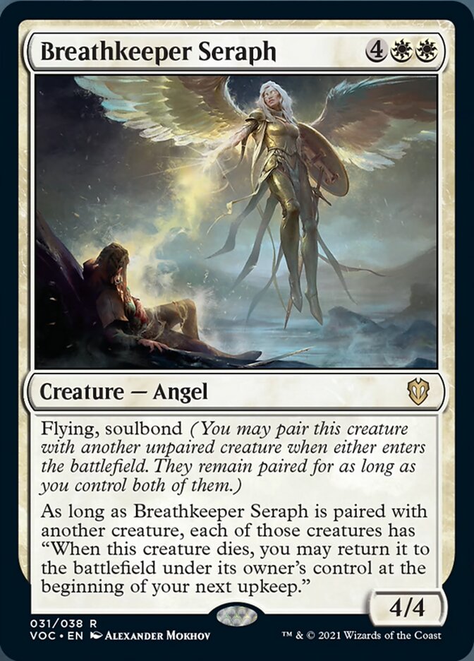 Breathkeeper Seraph [Innistrad: Crimson Vow Commander] | Magic Magpie