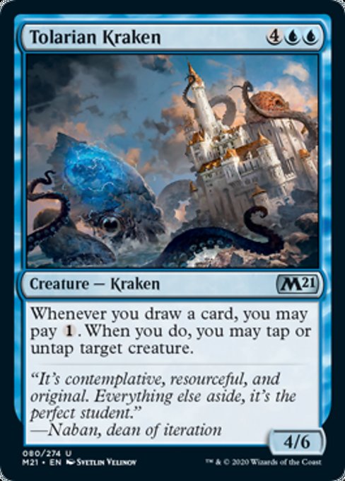 Tolarian Kraken [Core Set 2021] | Magic Magpie