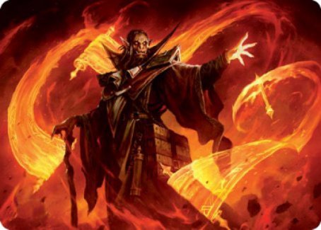 Plargg, Dean of Chaos Art Card [Strixhaven: School of Mages Art Series] | Magic Magpie