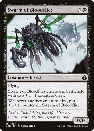 Swarm of Bloodflies [Battlebond] | Magic Magpie