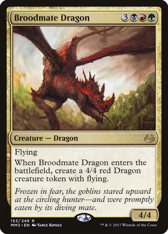 Broodmate Dragon [Modern Masters 2017] | Magic Magpie