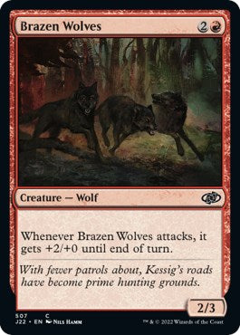 Brazen Wolves [Jumpstart 2022] | Magic Magpie