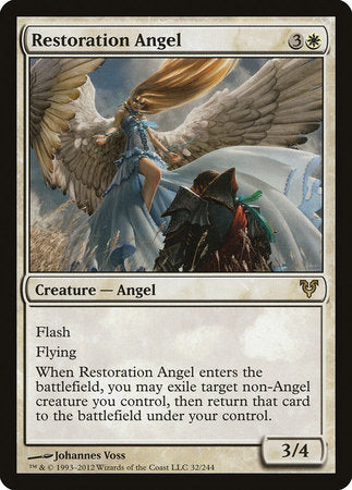 Restoration Angel [Avacyn Restored] | Magic Magpie