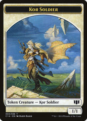 Kor Soldier // Pegasus Double-sided Token [Commander 2014 Tokens] | Magic Magpie