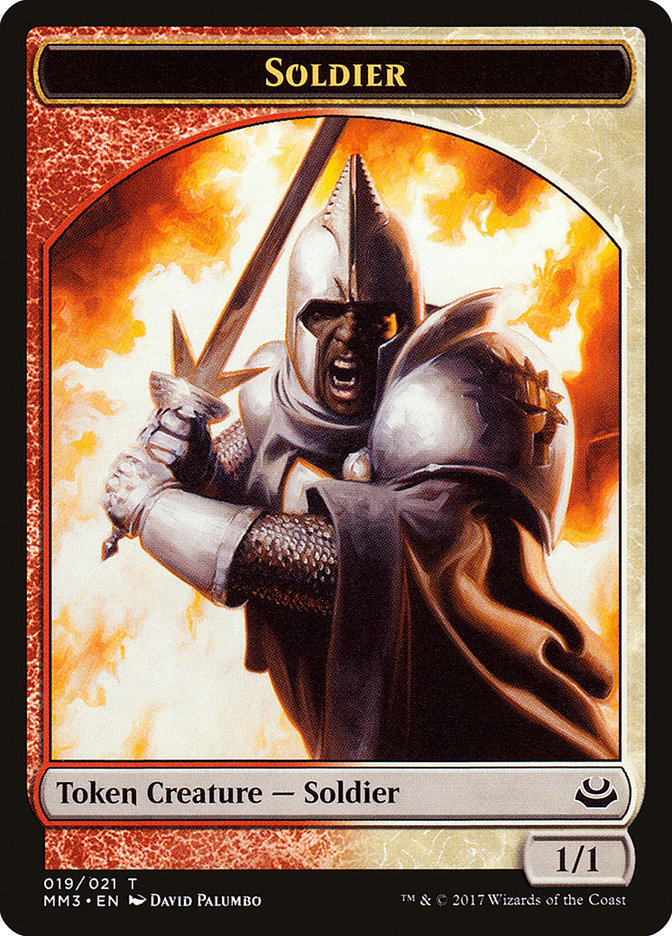 Soldier (019/021) [Modern Masters 2017 Tokens] | Magic Magpie