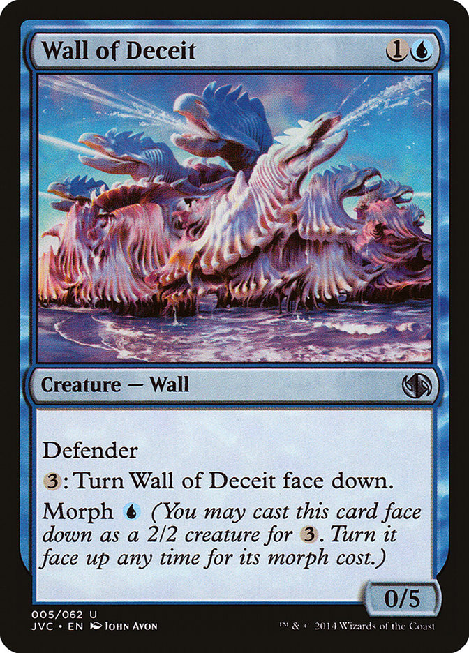 Wall of Deceit [Duel Decks Anthology] | Magic Magpie