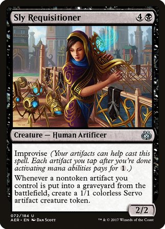Sly Requisitioner [Aether Revolt] | Magic Magpie