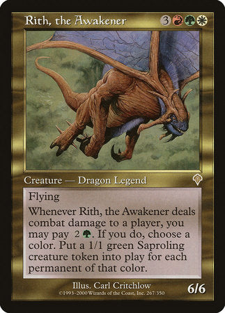 Rith, the Awakener [Invasion] | Magic Magpie