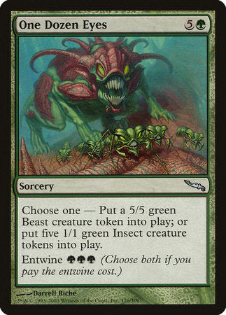 One Dozen Eyes [Mirrodin] | Magic Magpie