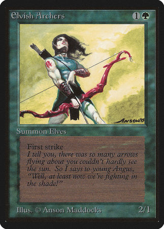 Elvish Archers [Limited Edition Beta] | Magic Magpie