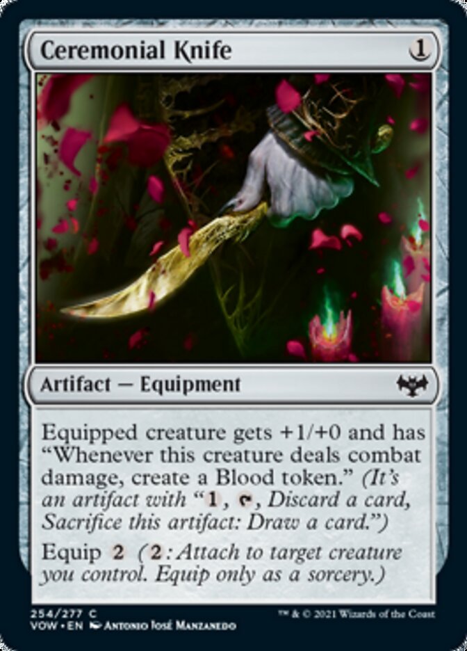 Ceremonial Knife [Innistrad: Crimson Vow] | Magic Magpie