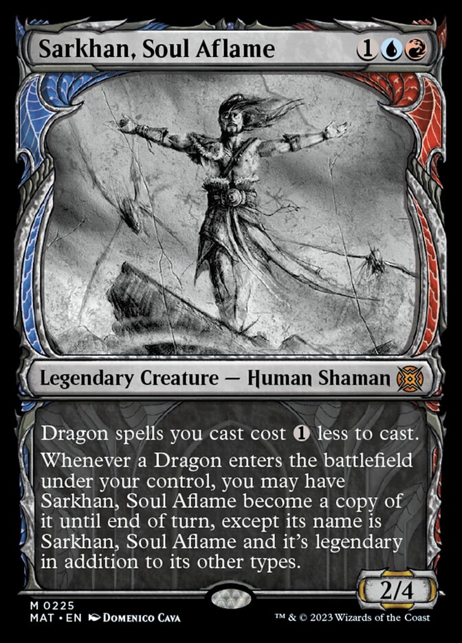 Sarkhan, Soul Aflame (Showcase Halo Foil) [March of the Machine: The Aftermath] | Magic Magpie