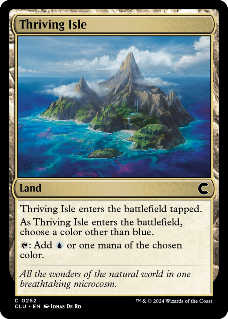 Thriving Isle [Ravnica: Clue Edition] | Magic Magpie