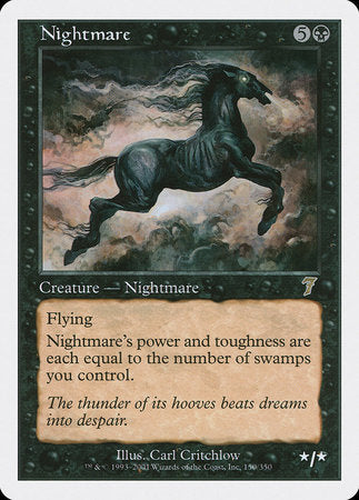 Nightmare [Seventh Edition] | Magic Magpie