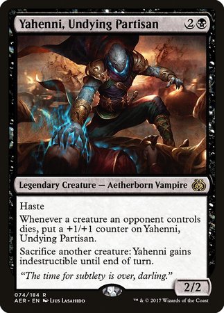 Yahenni, Undying Partisan [Aether Revolt] | Magic Magpie