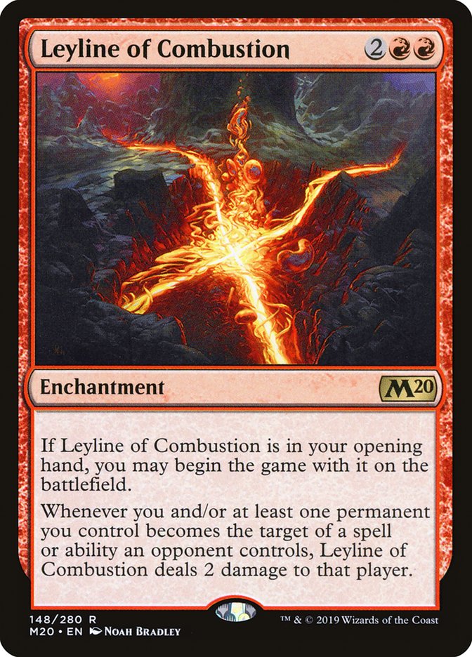 Leyline of Combustion [Core Set 2020] | Magic Magpie