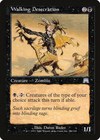 Walking Desecration [Onslaught] | Magic Magpie