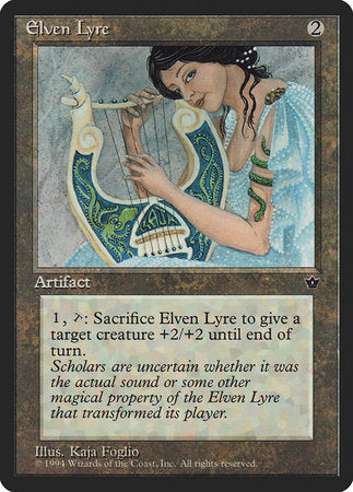 Elven Lyre [Fallen Empires] | Magic Magpie